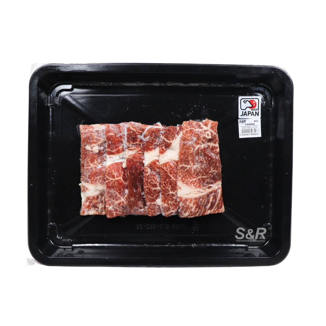 S&R A4 Japan Wagyu Round Shabu-Shabu Cut 200g